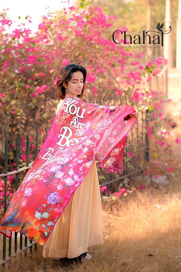 English Calligraphy Printed Stole-Best